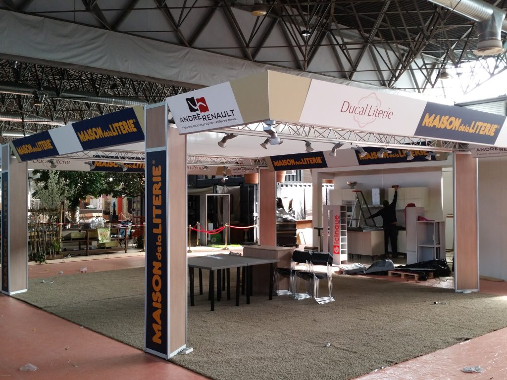 Mise en place exposition