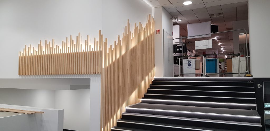 Décoration murale en bois